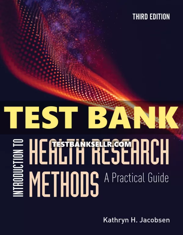 Test Bank for Introduction to Health Research Methods 3rd Ed | Inspire ...