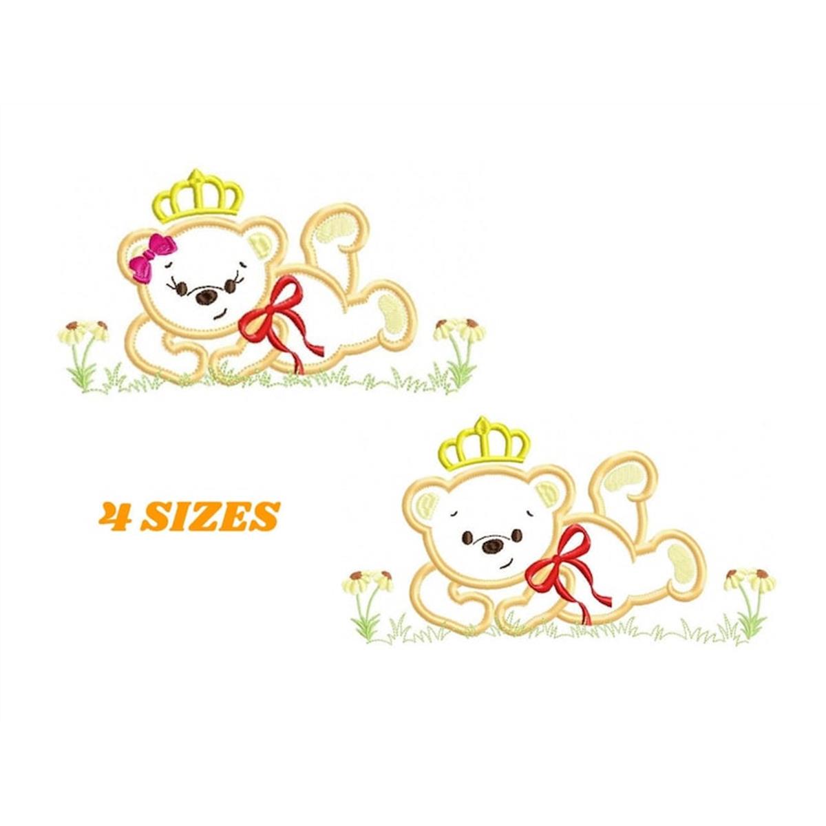 Bear embroidery designs - Teddy embroidery design machine em - Inspire
