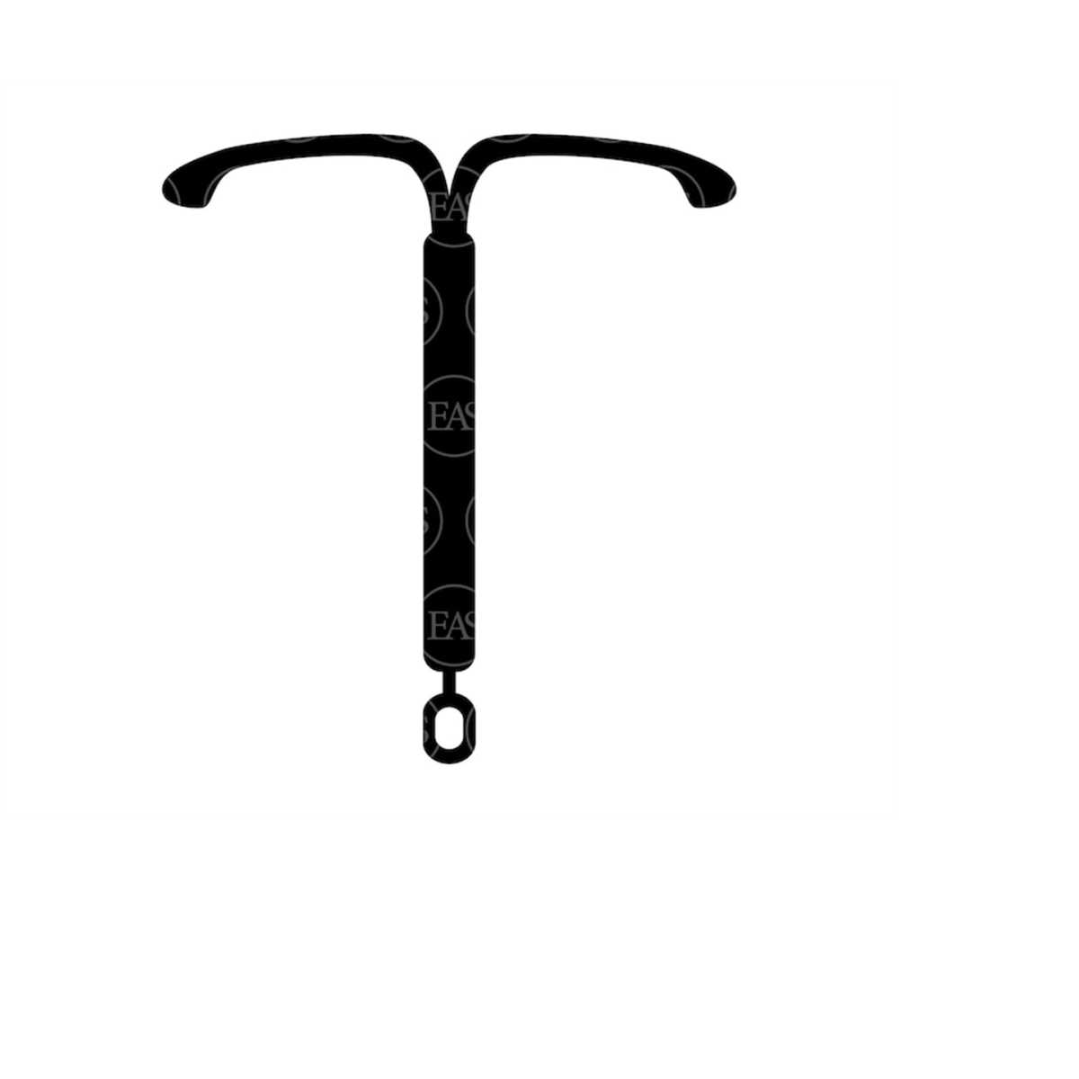 Intrauterine Device Svg, IUD Svg, Contraception. Vector Cut Inspire