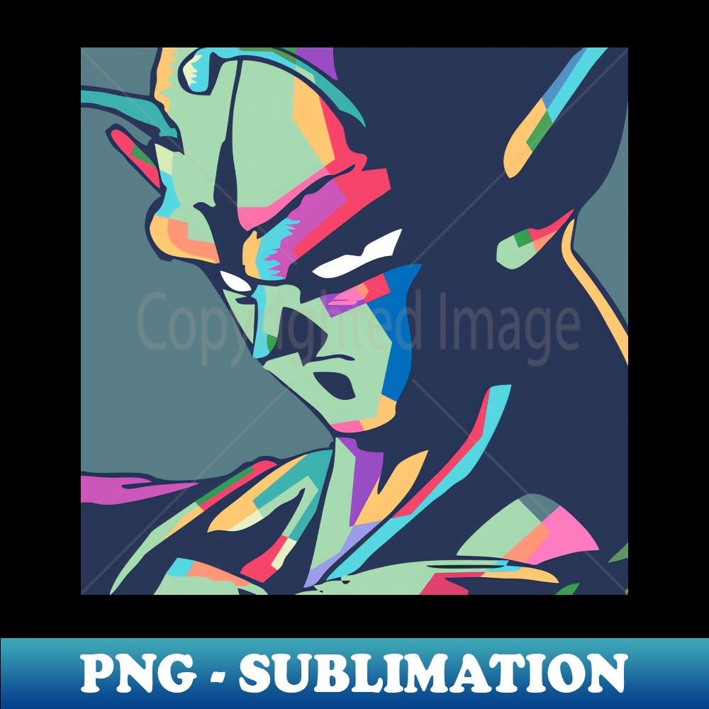 King Piccolo Signature Sublimation PNG File Defying the Inspire