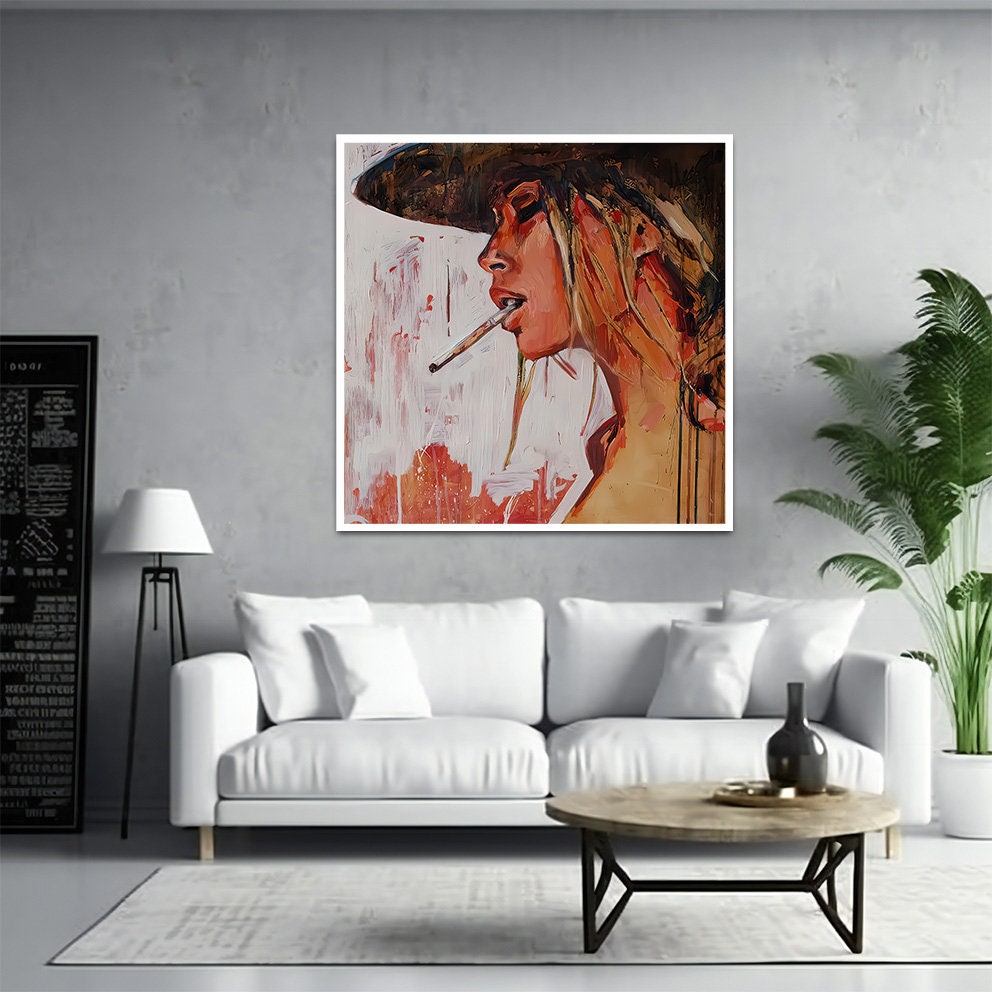 Woman In Red Dress Canvas, Woman In Red Dress Art, Sexy Woma Inspire