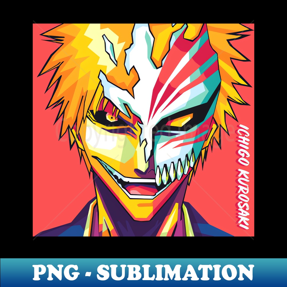 ichigo hollow mask wpap Chic Sublimation Digital Download Inspire