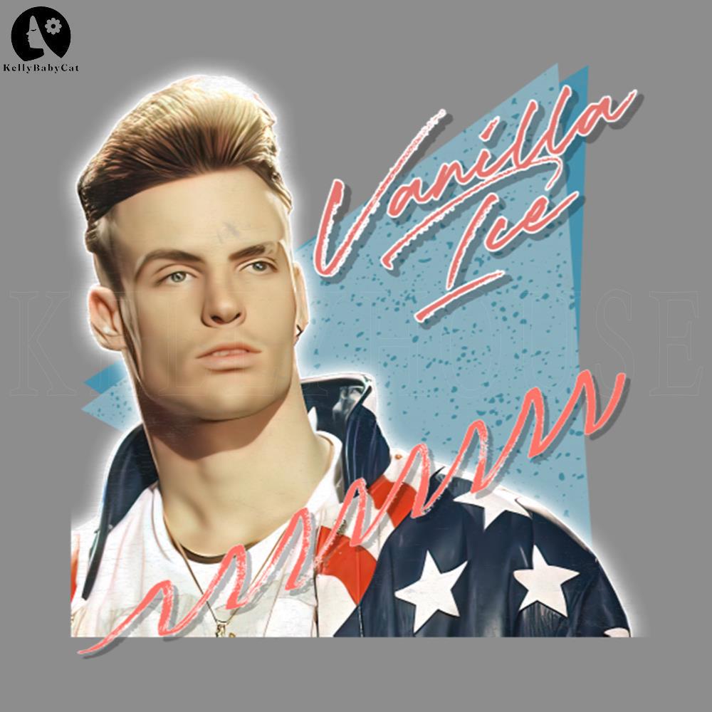 Vanilla Ice 90s Aesthetic Fan Art Design PNG, Digital Downlo - Inspire ...