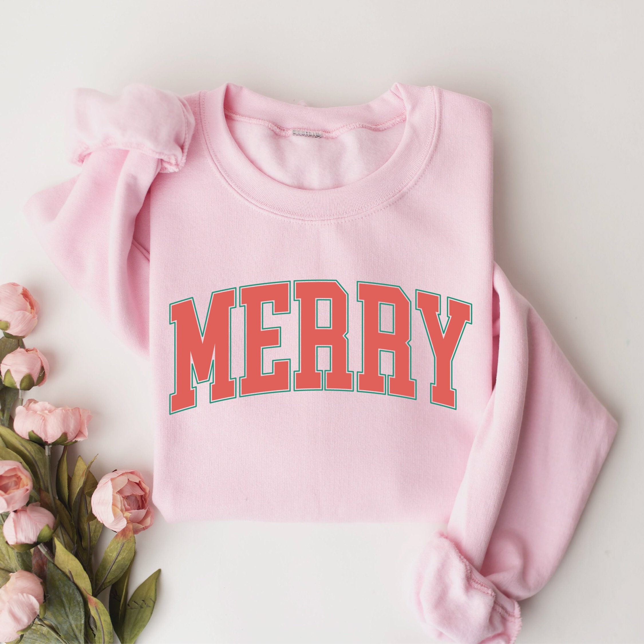 Graphic Sweatshirt MERRY CHRISTMAS main image 1
