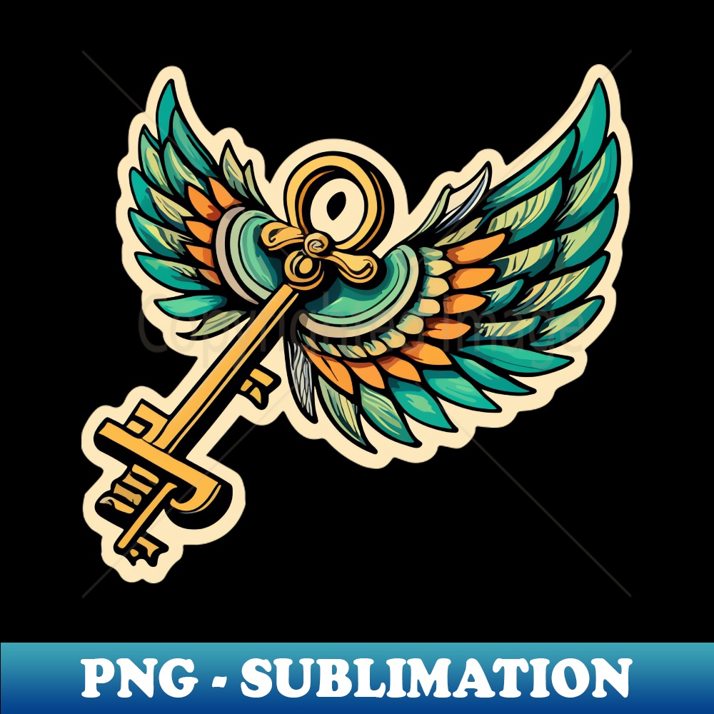 Magic Flying Key - Exclusive PNG Sublimation Download - Perf | Inspire ...