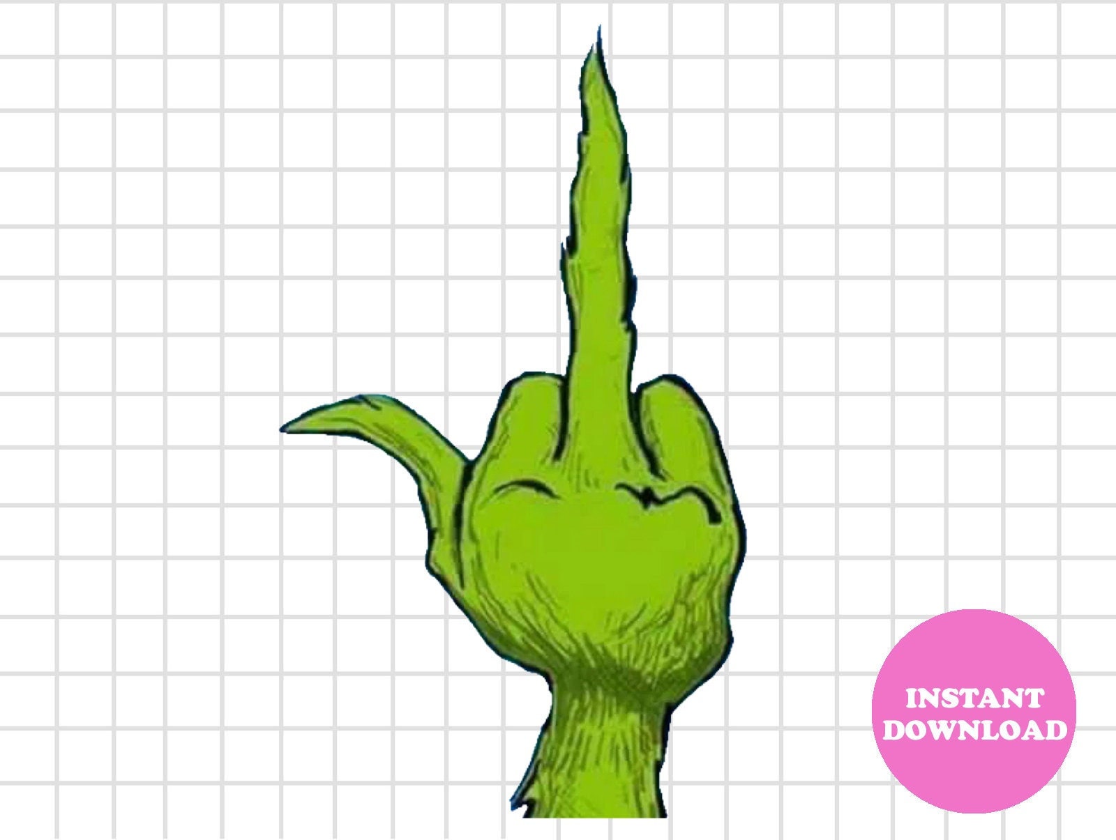 Middle finger svg layered item clipart cricut digital vect inspire