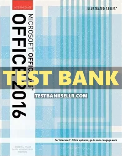 Test Bank for Illustrated Microsoft Office 365 and Office 20 | Inspire ...