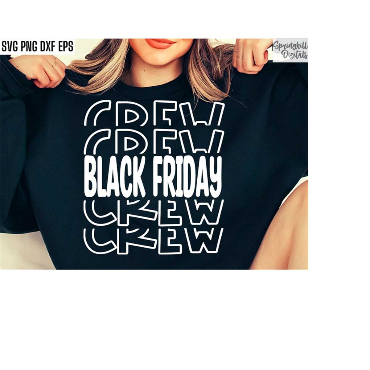 Black Friday Crew Shopping Svgs Black Friday Svgs Black Inspire