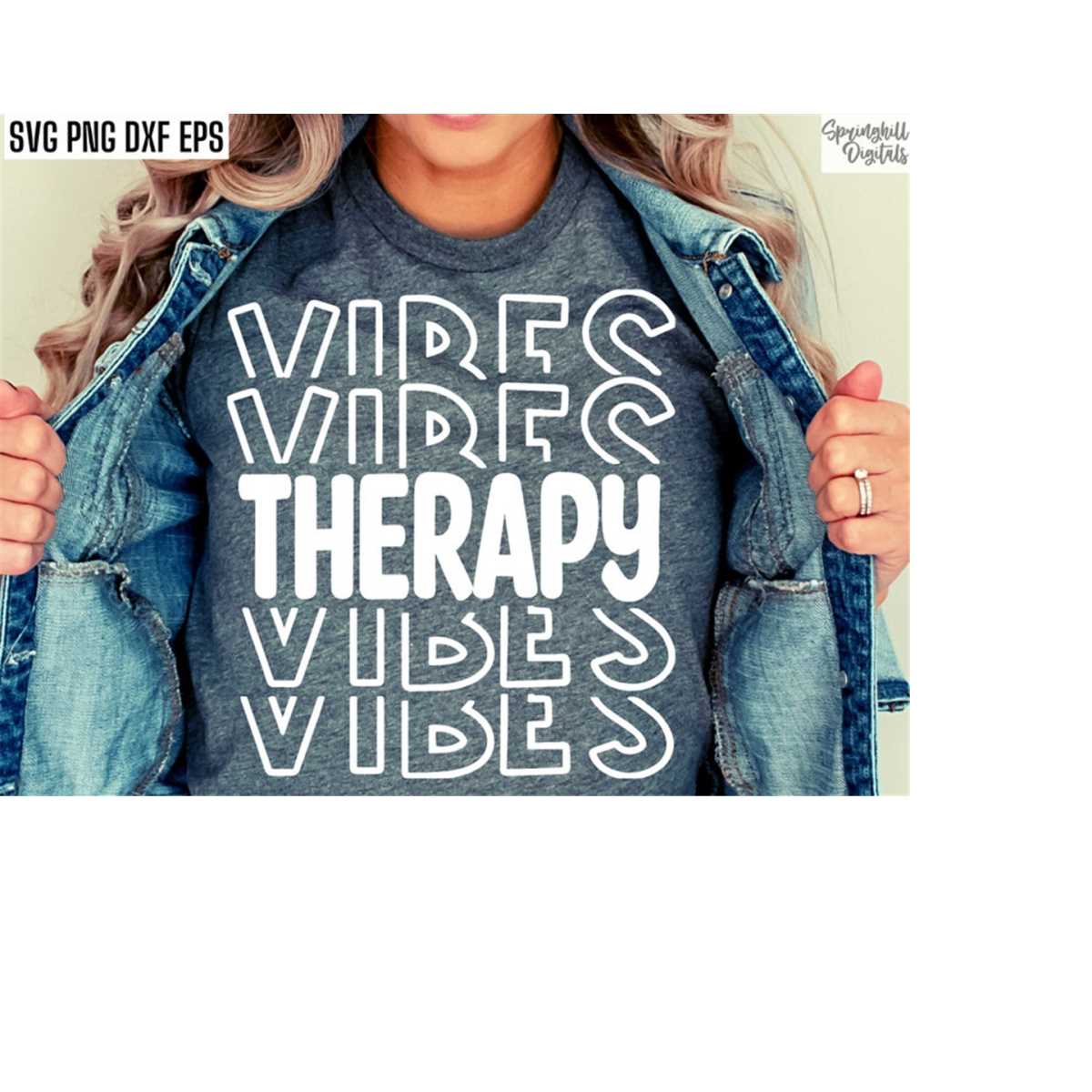 Therapy Vibes Svg | Therapist Shirt Svgs | Mental Health Png | Inspire ...