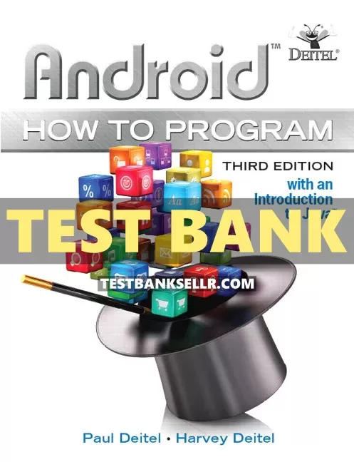 Test Bank for Android How to Program 3rd Edition Deitel | Inspire Uplift