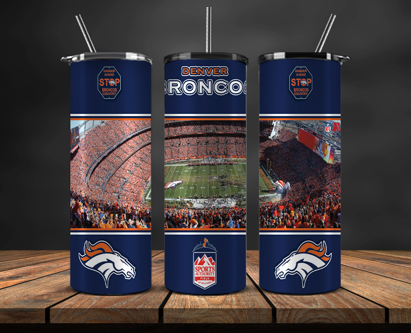 Broncos Tumbler Wrap , Nfl Stadiums Tumbler Wraps Inspire Uplift