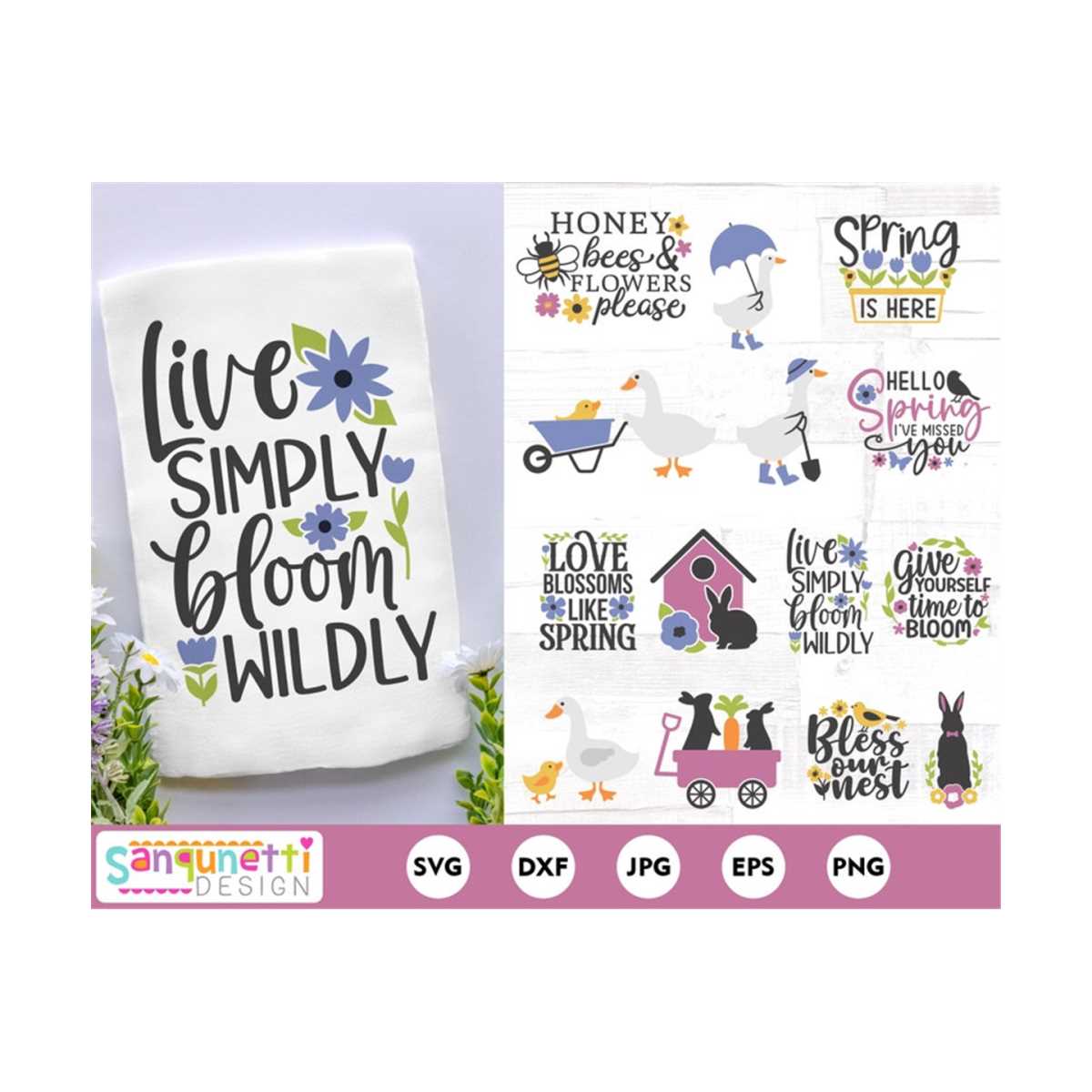 Full Spring Line Svg Spring SVG Bundle, Spring Home SVG, spring clipart, spring q | Inspire ...
