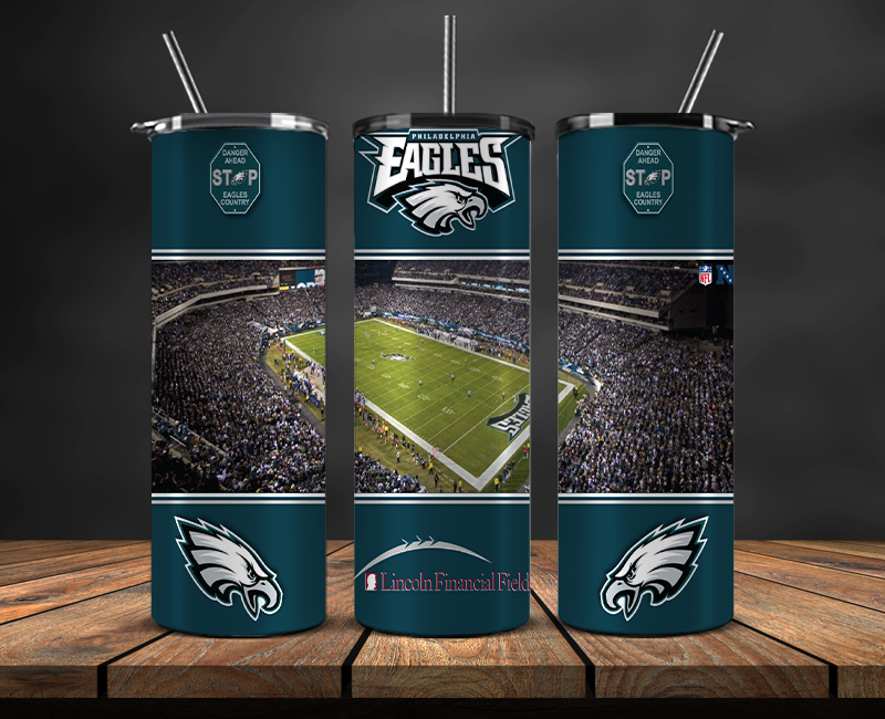 Eagles Tumbler Wrap , Nfl Stadiums Tumbler Wraps Inspire Uplift