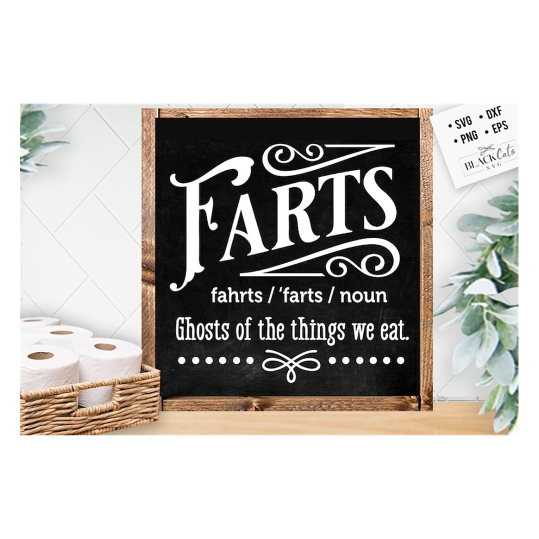 Farts definition svg, Bathroom SVG, Bath SVG, Rules SVG, Far Inspire