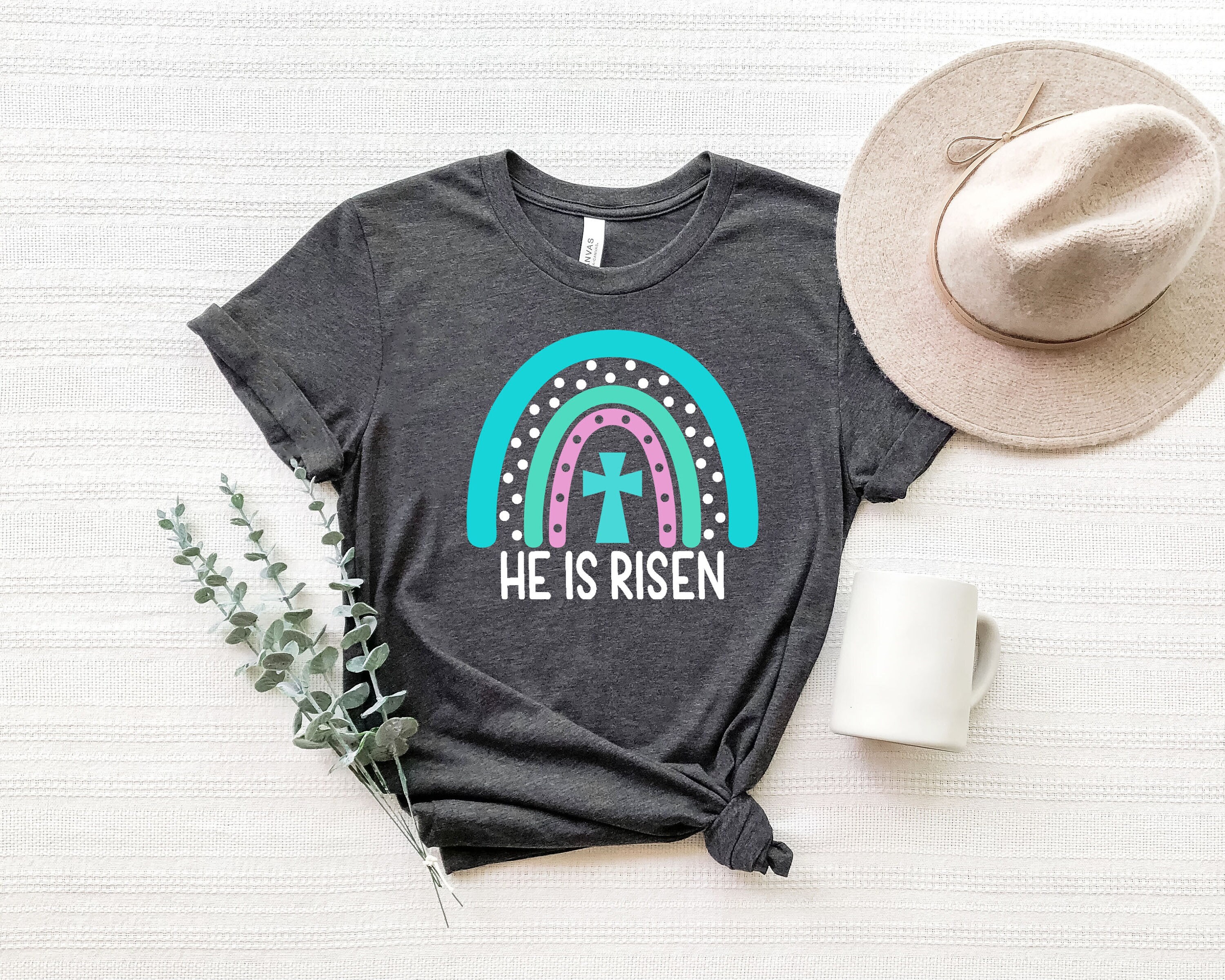 He Is Risen Tee