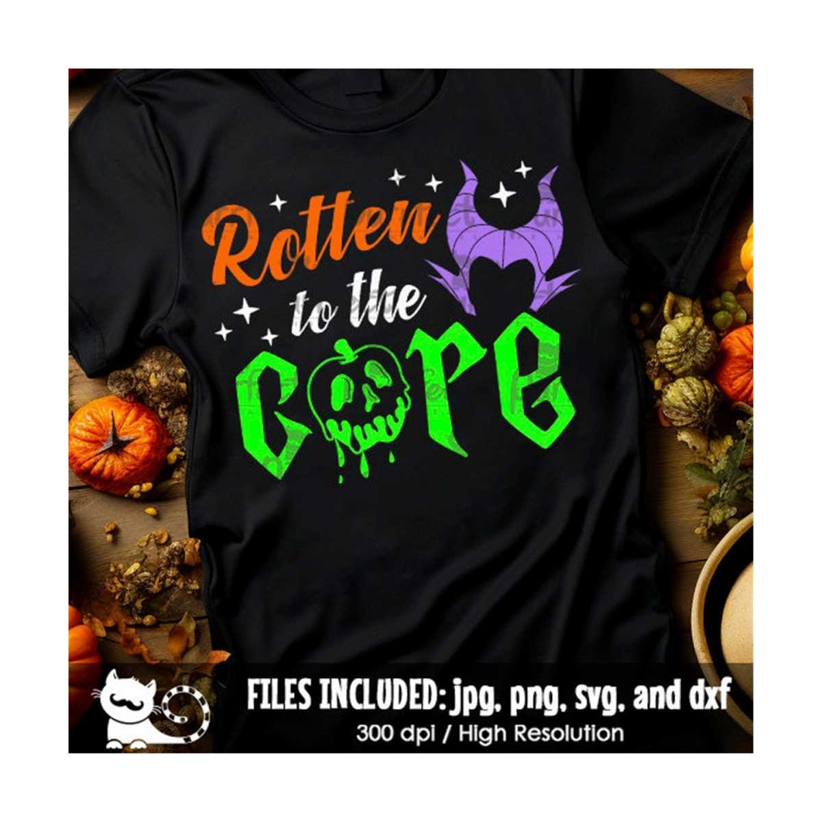 Rotten To The Core svg, Poison Apple Villain svg Shirt, Spoo Inspire