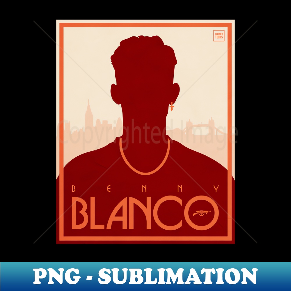 Benjamin White is Benny Blanco - Retro PNG Sublimation Digit | Inspire