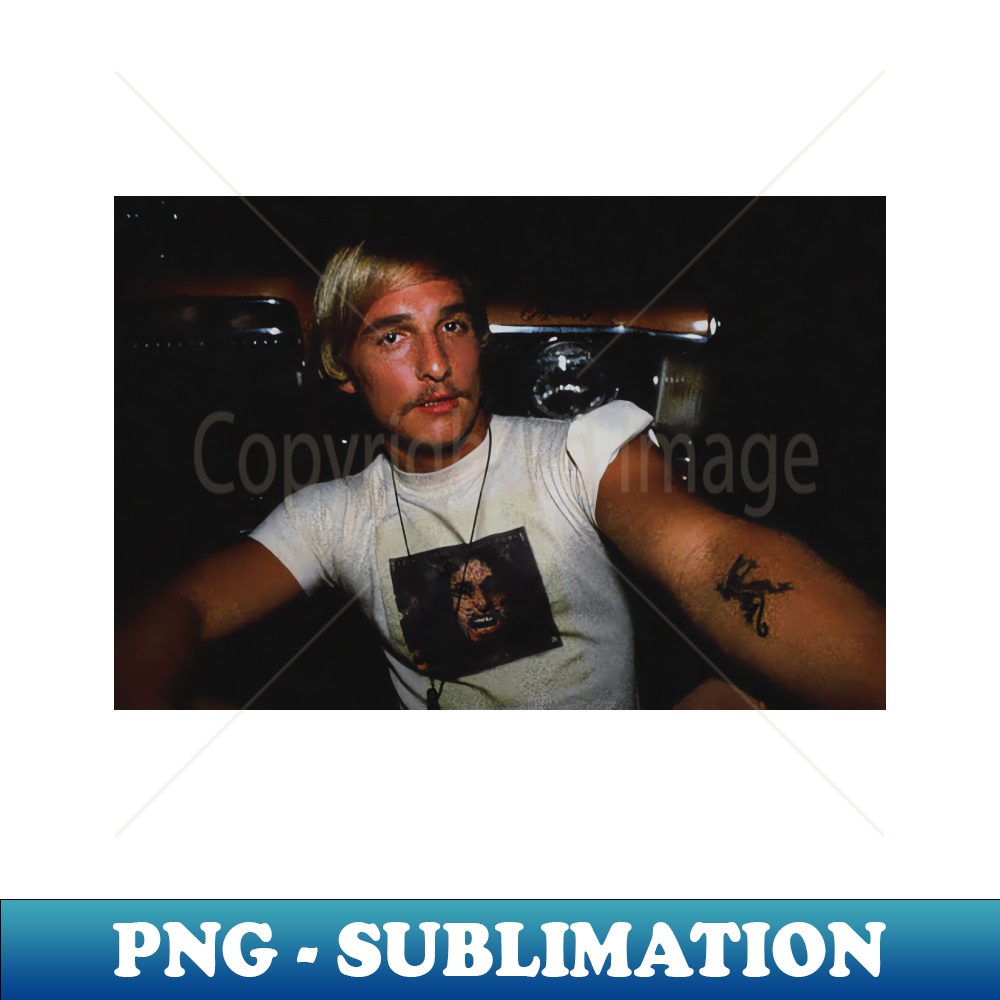 thumbnail image 2 of Dazed And Confused 'Wooderson' Die-Cut Vinyl Sticker - Medium, Multi-Color, Made In USA 2 of 4