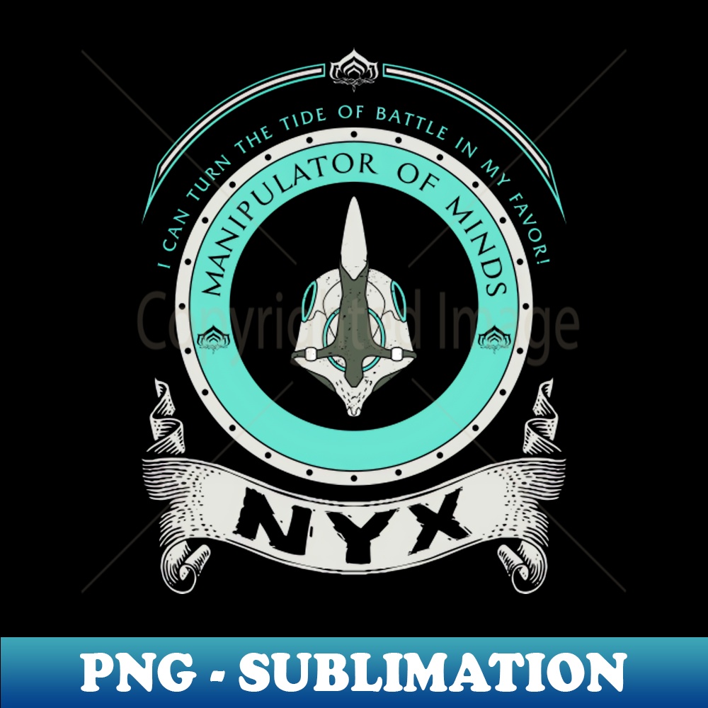 NYX - LIMITED EDITION - PNG Transparent Sublimation Design - - Inspire ...