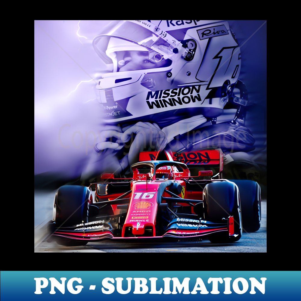 Charles Leclerc - Ferrari - Digital Sublimation Download Fil | Inspire ...