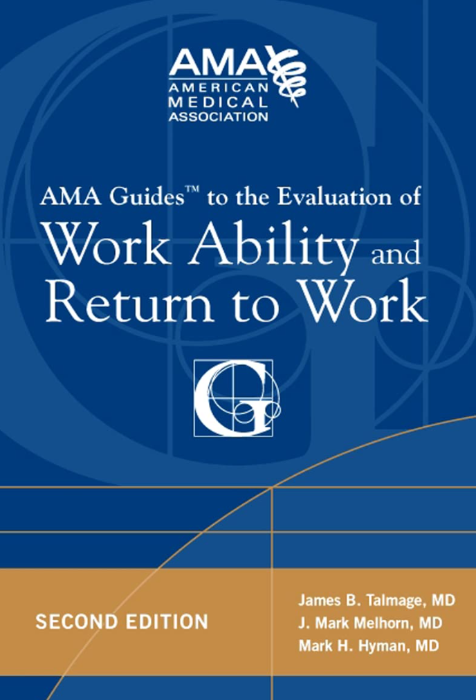 Work Ability AMA Guides to the Evaluation of Work Ability and Return to W | Inspire ...