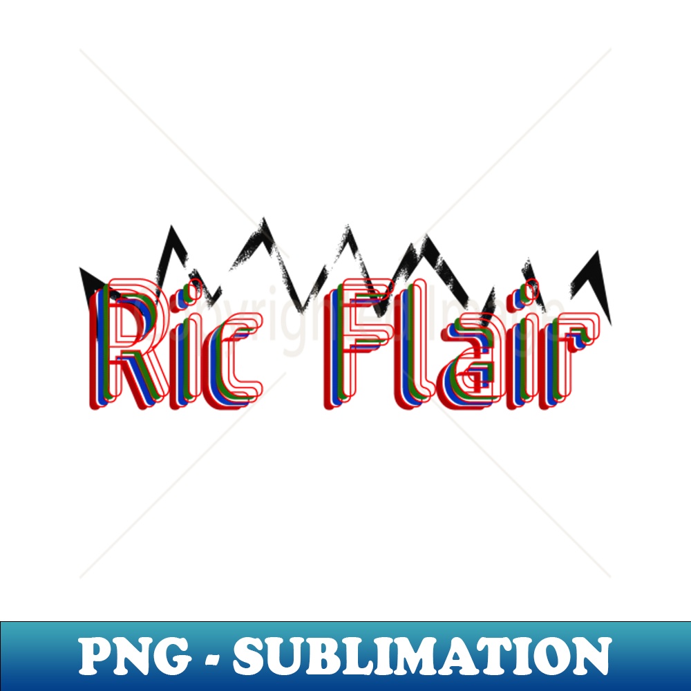 The Ric FlairRi - Signature Sublimation PNG File - Unleash Y - Inspire ...