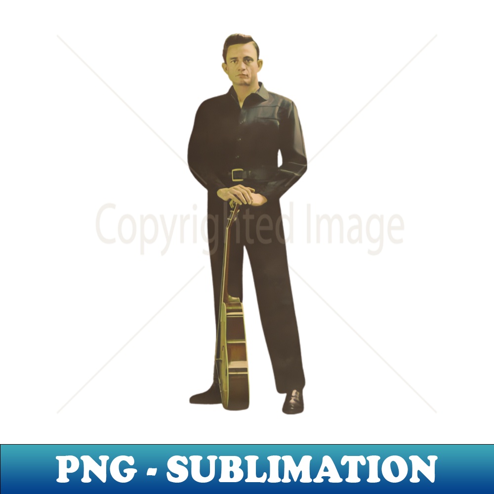 The Sound of Johnny Cash - Decorative Sublimation PNG File - | Inspire ...