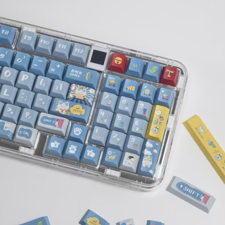 Cat Keyboard Keycaps Set For Mechanical Keyboard - Inspire Uplift
