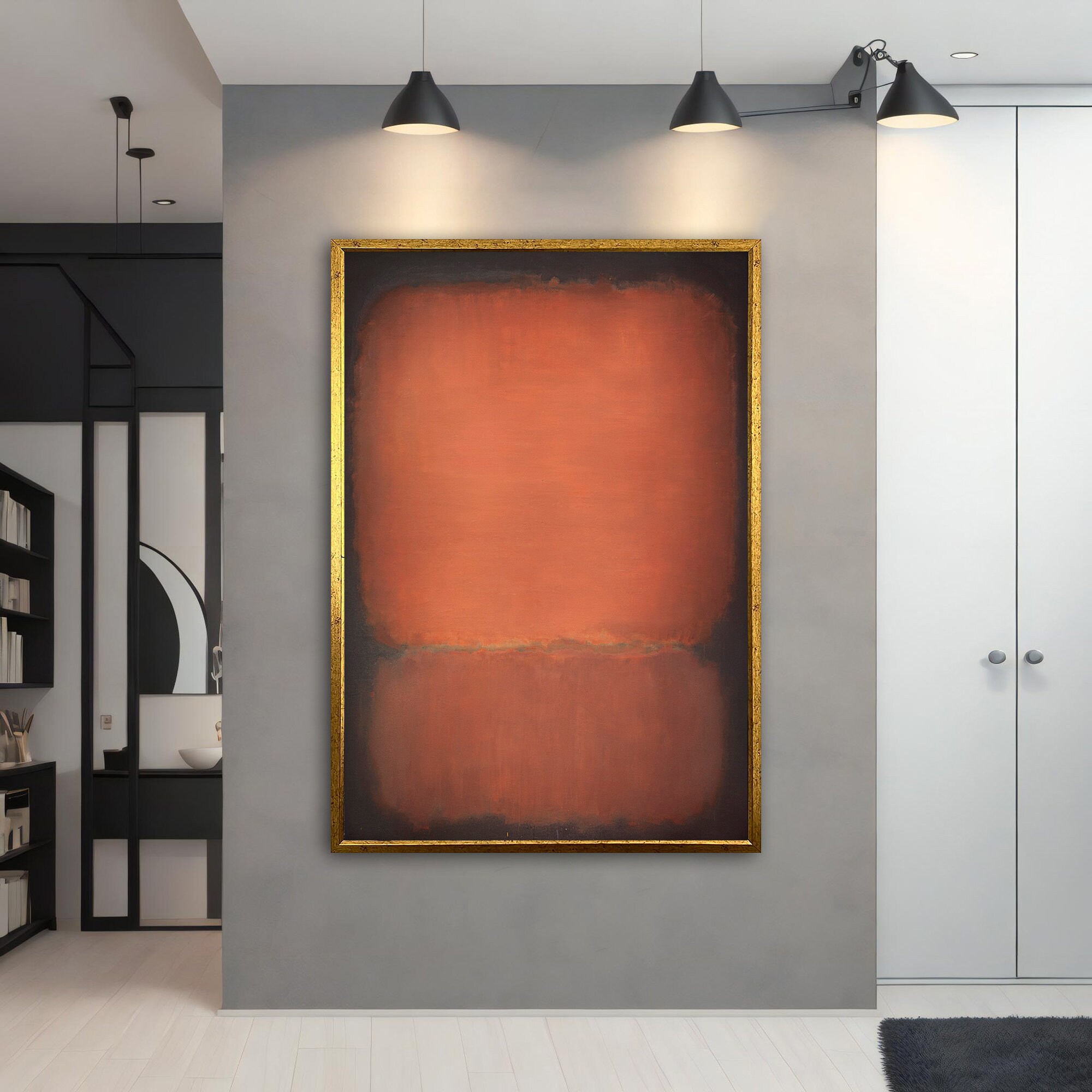 Scottish Modern Rothko Mark Rothko Modern Canvas Art, Mark Rothko Colored Wall Art, | Inspire ...