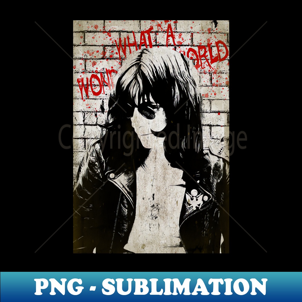 What a Wonderful World Joey Ramone Fan Art Exclusive Sub Inspire