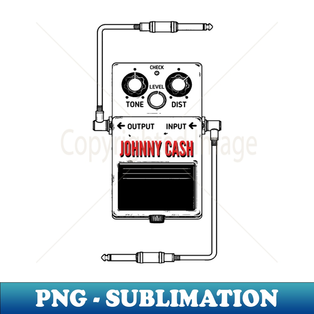 Johnny Cash - Unique Sublimation PNG Download - Perfect for - Inspire ...