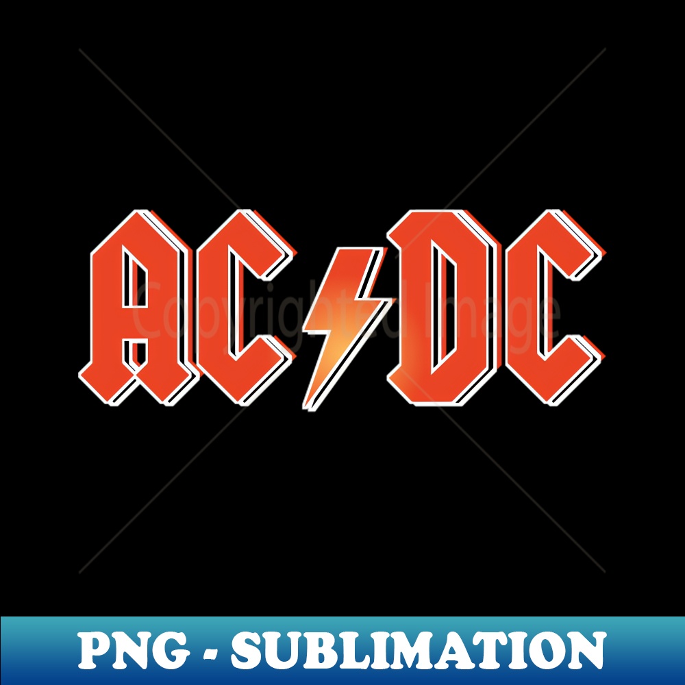 AC DC - Special Edition Sublimation PNG File - Fashionable a | Inspire ...