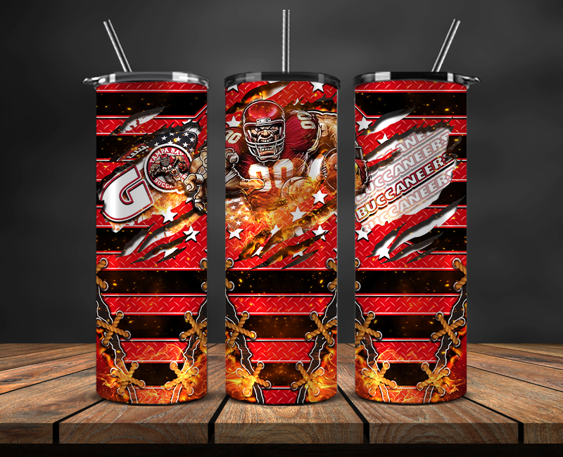 Tampa Bay Buccaneers Tumbler, Buccaneers Logo, NFL, NFL Team | Inspire ...