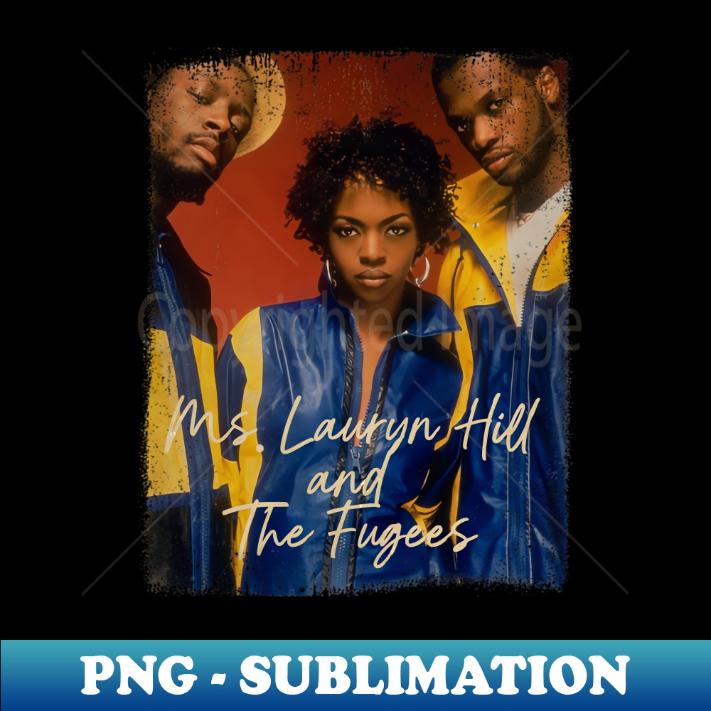 80s Classic Ms Lauryn Hill The Fugees - PNG Transparent Dig
