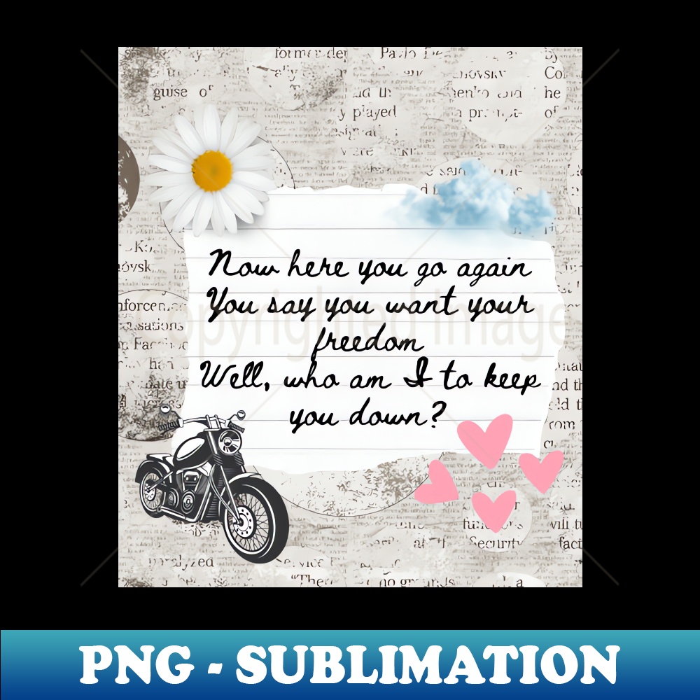 Dreams Fleetwood Mac Lyrics Design Instant Sublimation Dig Inspire 