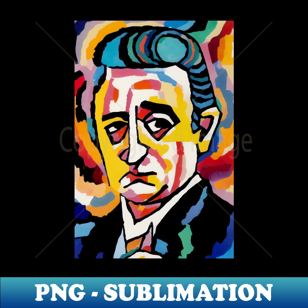 Johnny Cash - PNG Transparent Sublimation File - Enhance You - Inspire ...