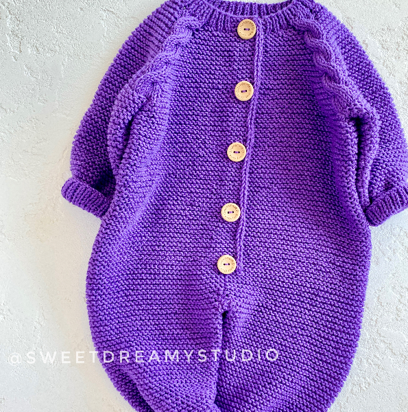 KNITTING PATTERN KYOTO Jumpsuit /Baby Romper / Baby Overall | Inspire ...