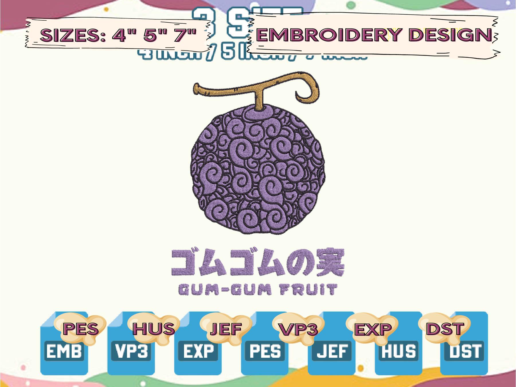 Magic Fruit Embroidery , Embroidery Designs, Embroidery Patt | Inspire ...