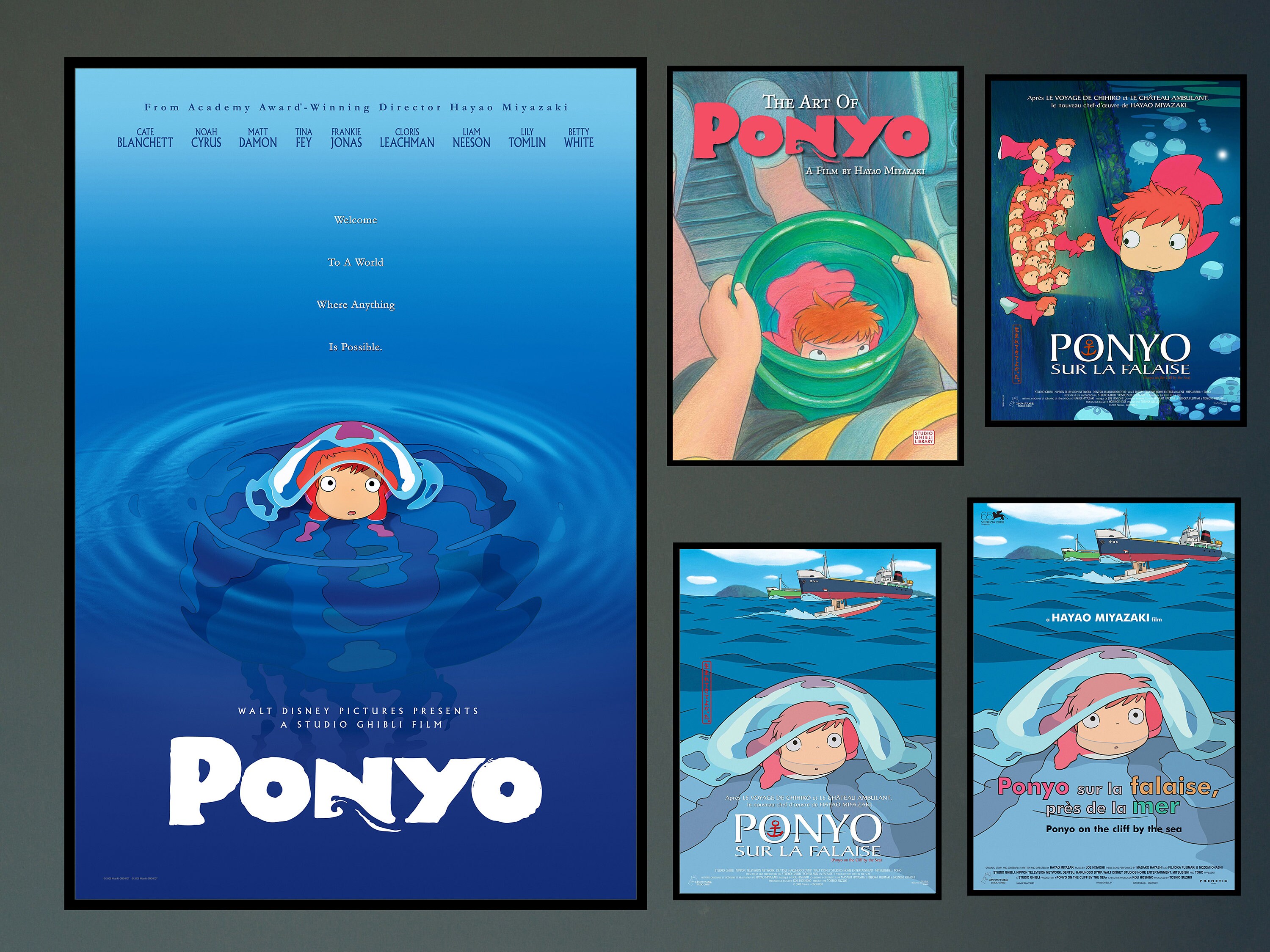 Ponyo Behind the Microphone - The Voices of Ponyo Movie Post - Inspire