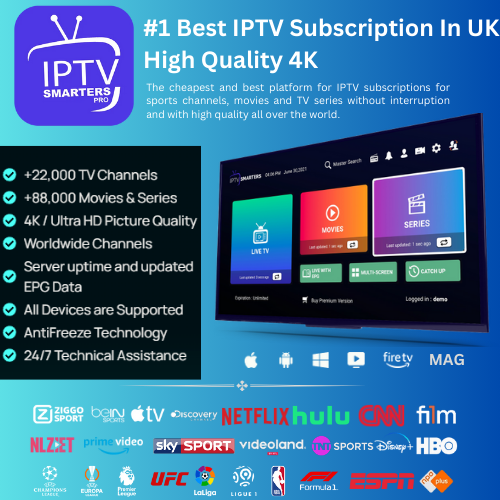 Best IPTV Subscription High Quality 4K Stable stream - Inspire Uplift