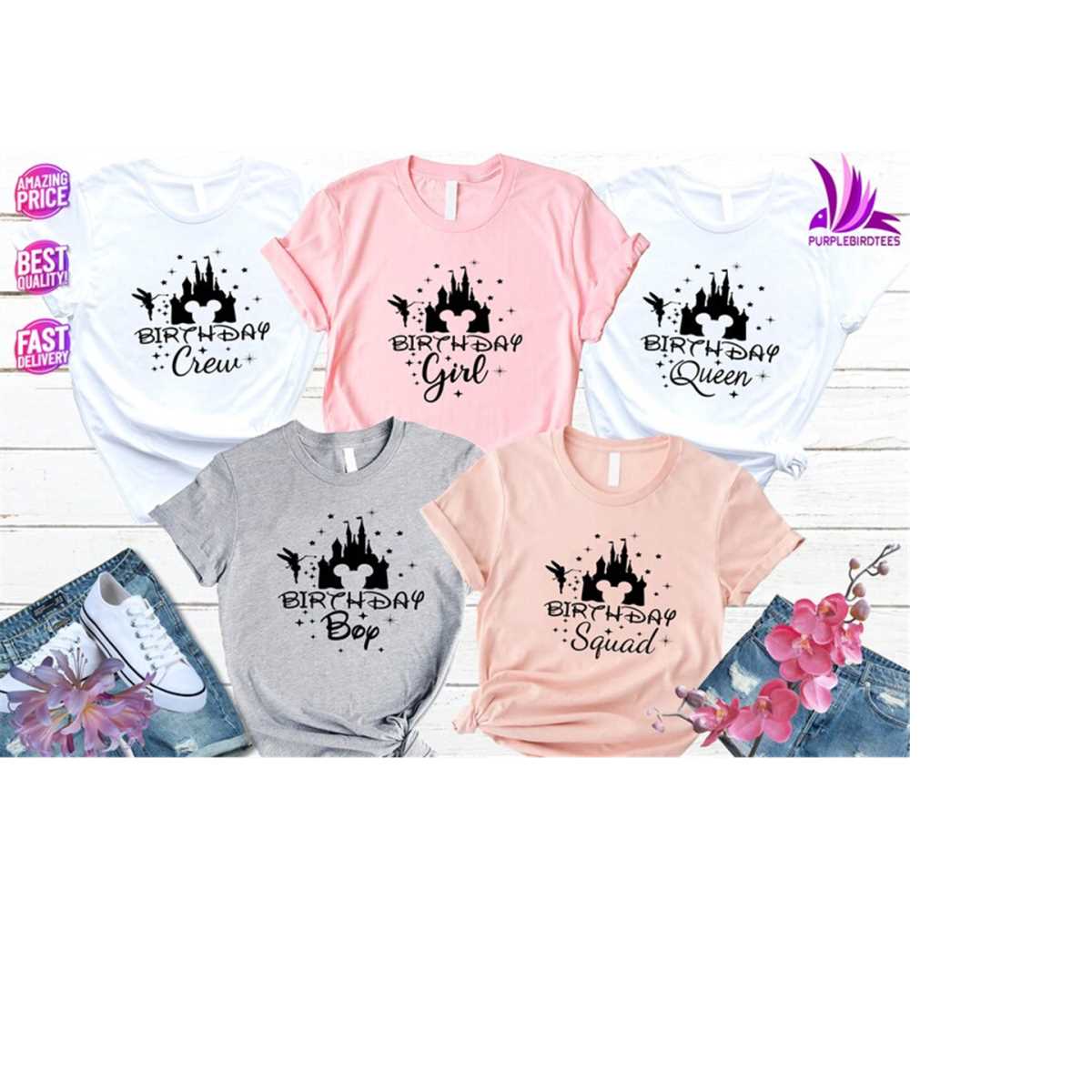 Disney Birthday Shirt, Mickey Birthday Shirt, Disney Birthda