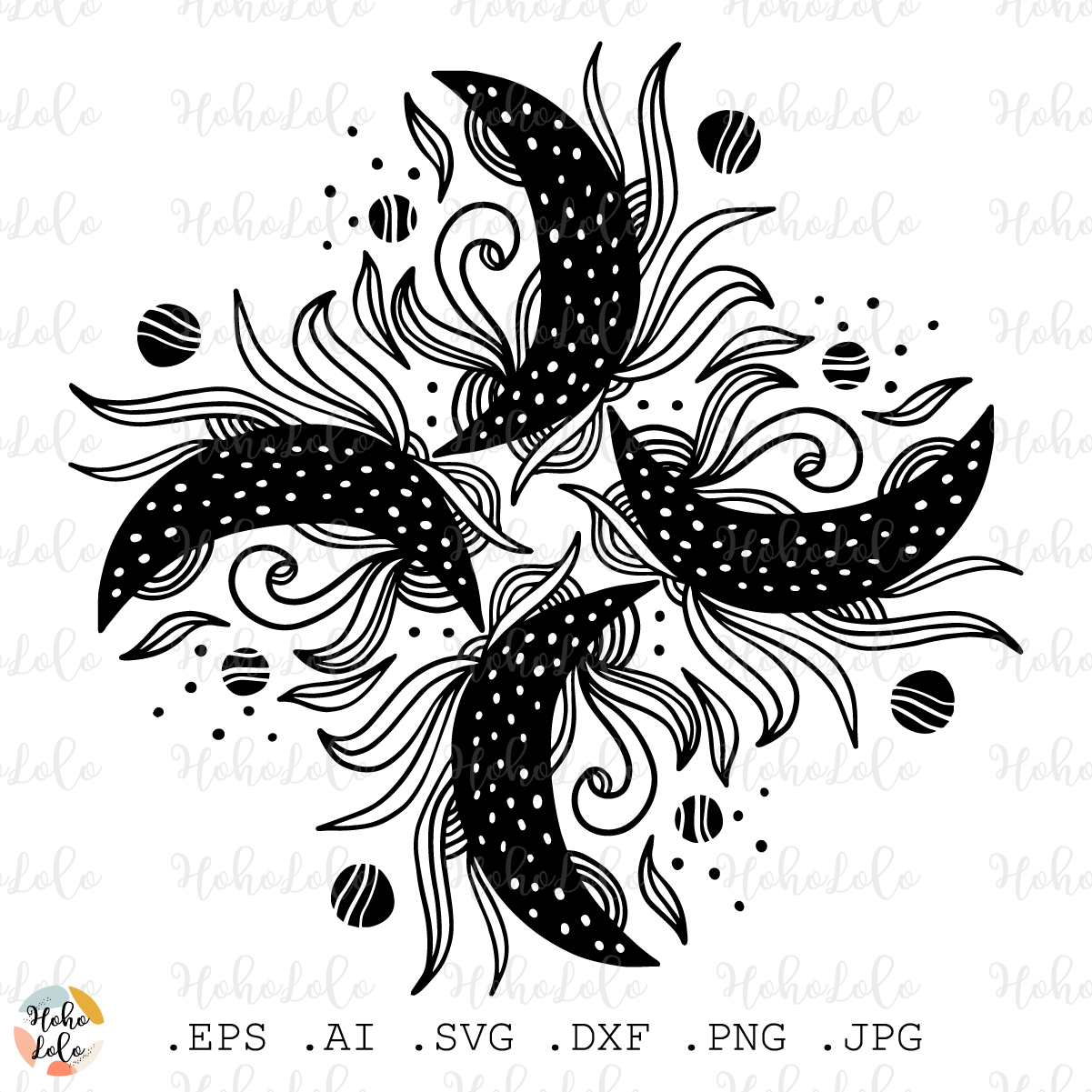 Boho Pattern Pdf, Boho Cricut Svg, Boho Clipart Png, Printab | Inspire ...