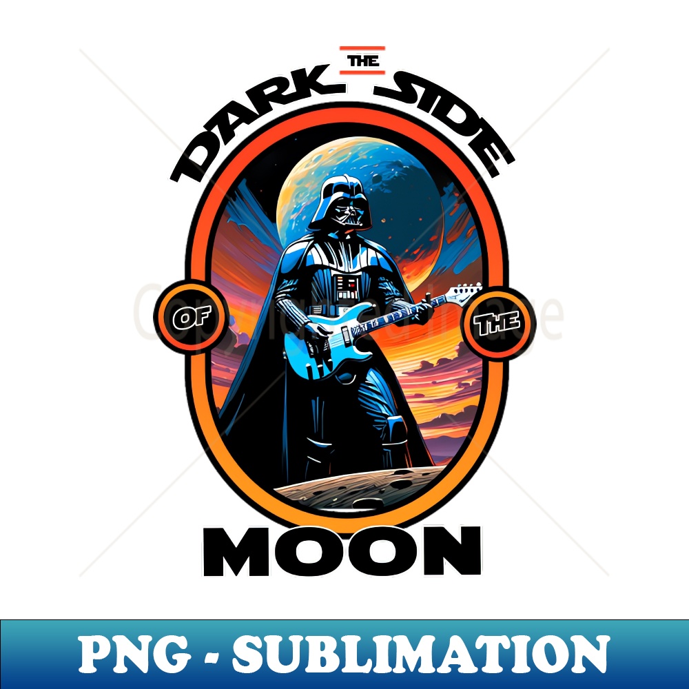 Darth Vaders DARK Side of the MOON - Sublimation-Ready PNG F - Inspire