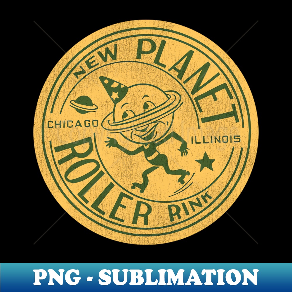 New Planet Roller Rink Vintage Defunct Skating Club - Instan - Inspire ...