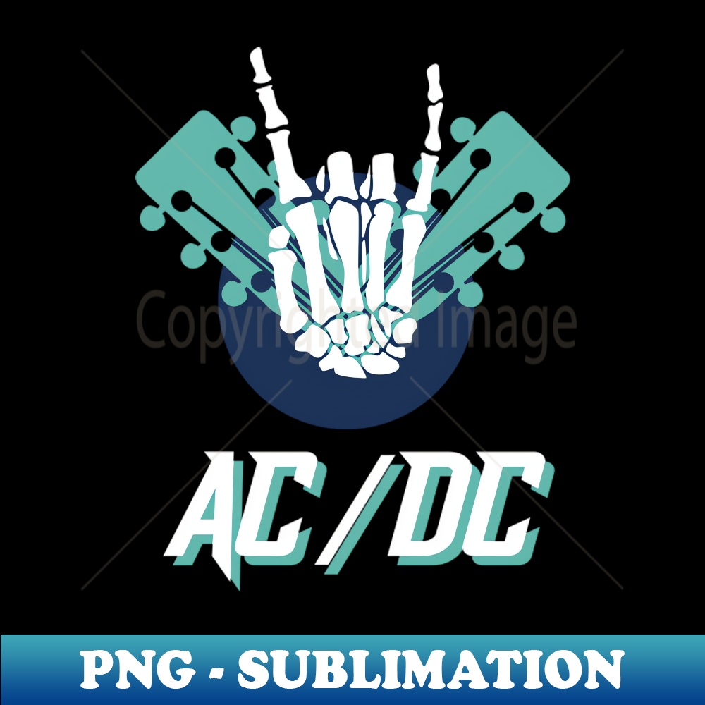 AcDc - Signature Sublimation PNG File - Stunning Sublimation | Inspire ...