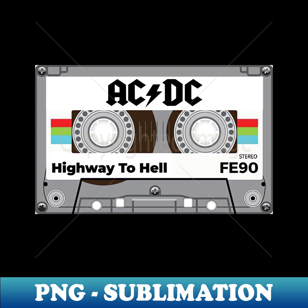AC DC - High-Resolution PNG Sublimation File - Perfect for P | Inspire ...