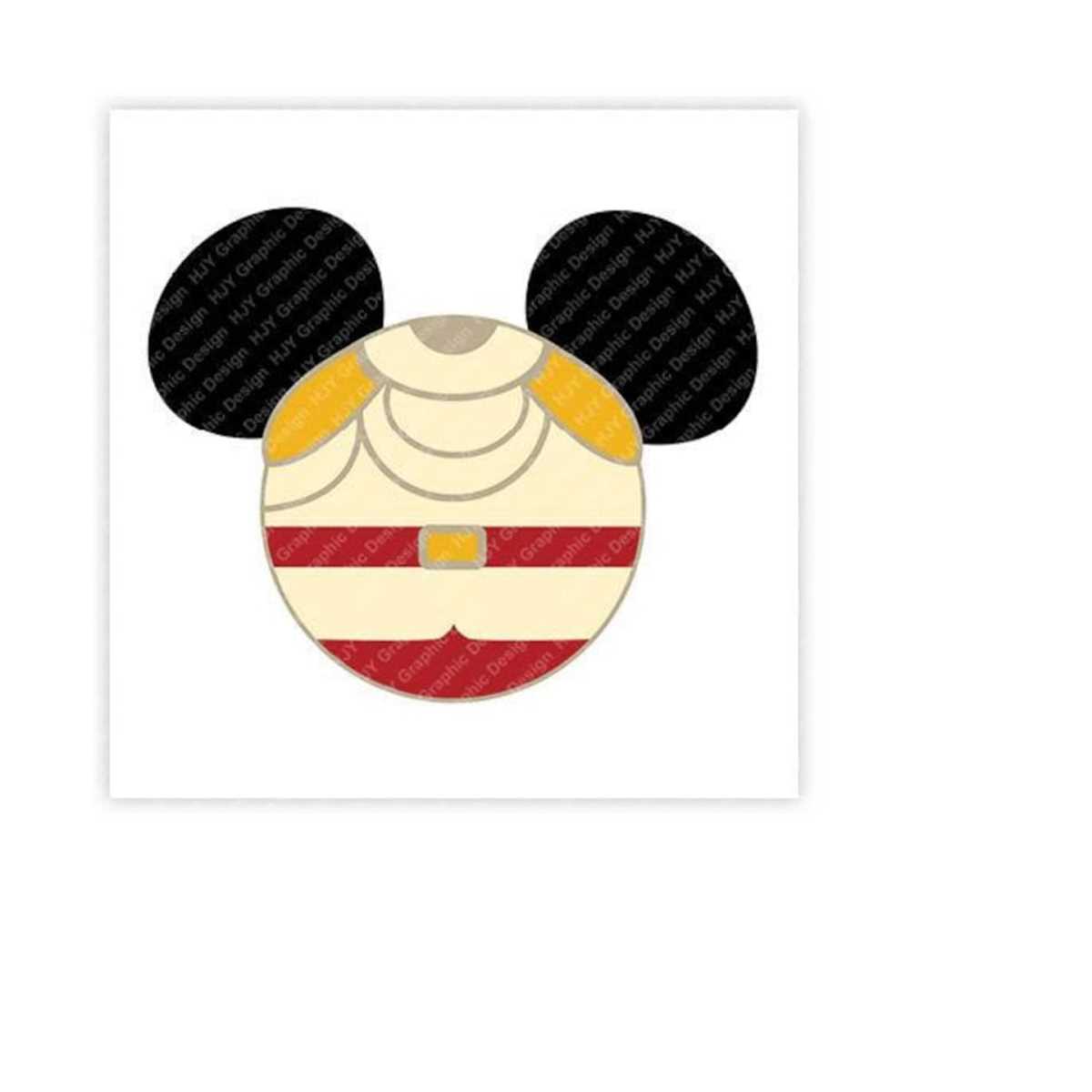 Cinderella, Prince, Charming, Mickey, Mouse, Head, Icon, Ear - Inspire