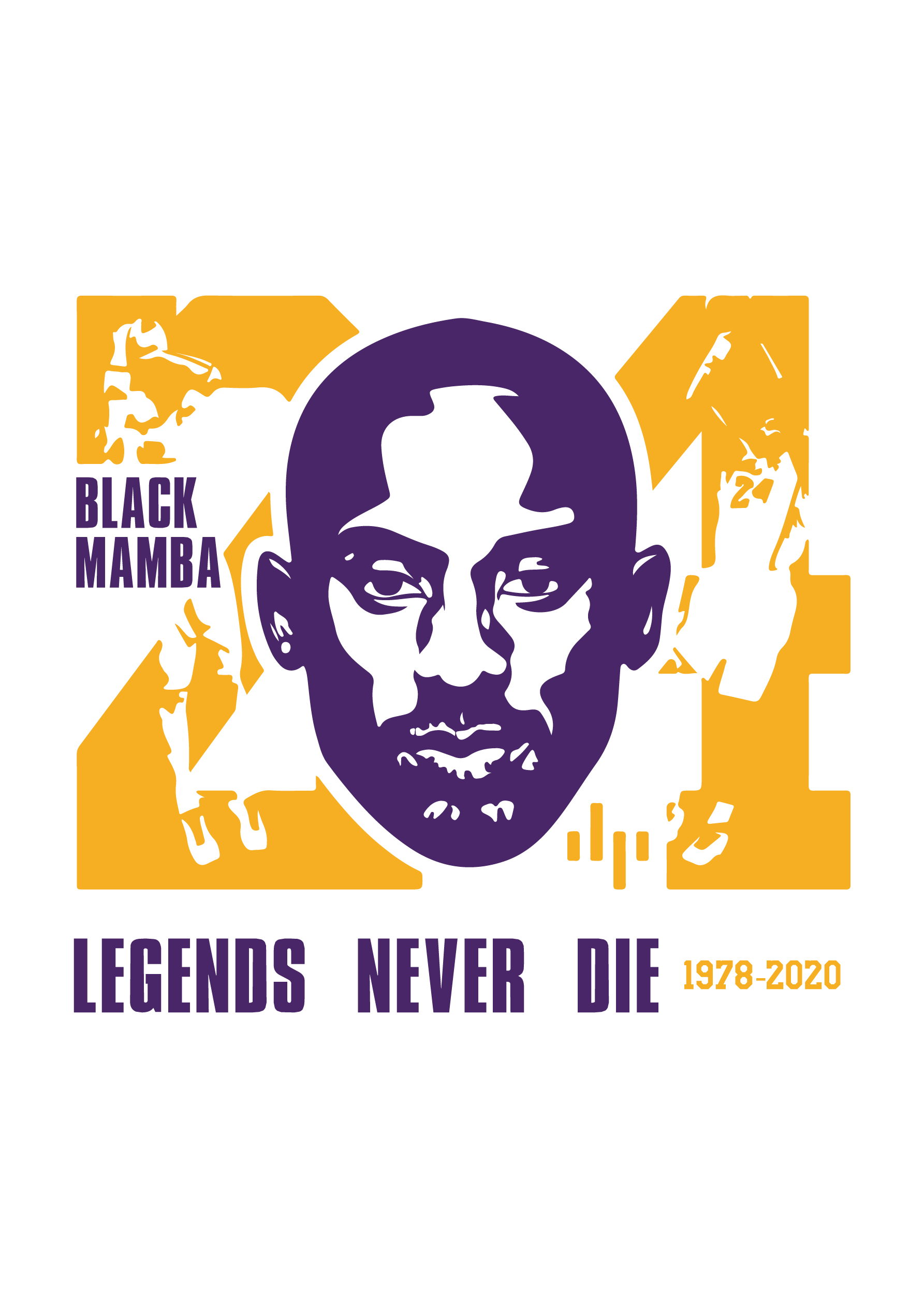 Kobe Bryant SVG, Kobe Bryant SVG, Kobe SVG, Baskeball Player - Inspire