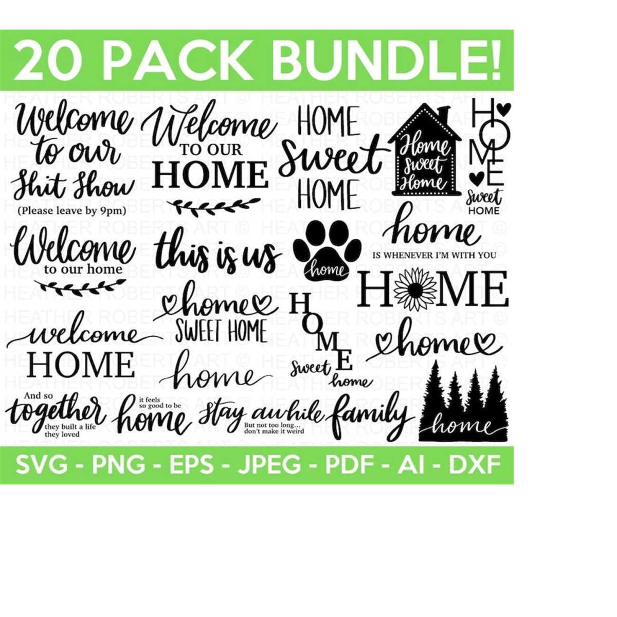 Welcome SVG Bundle, Welcome Signs SVG, Welcome SVG, Porch Si - Inspire ...