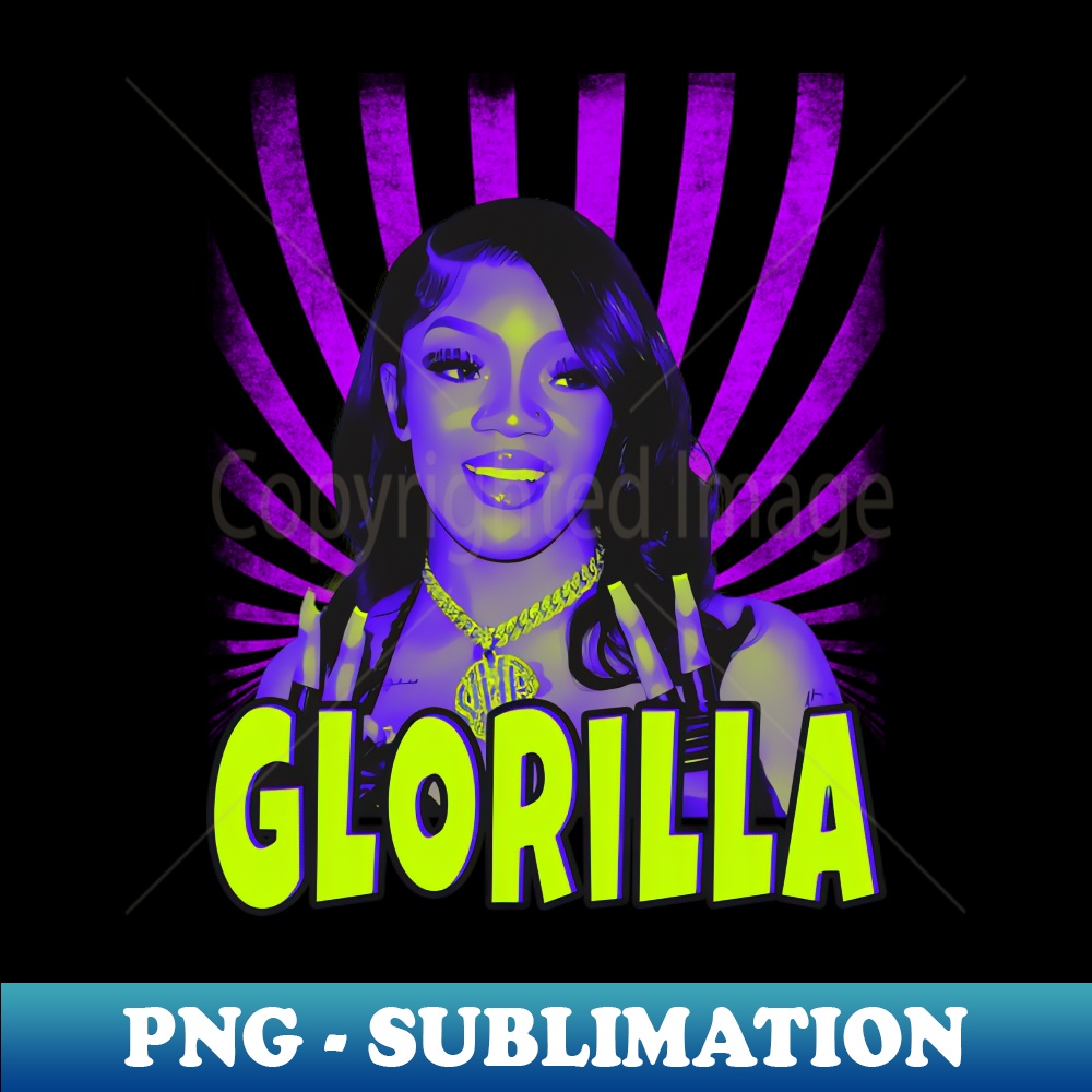 American Rapper Girl of Memphis - Elegant Sublimation PNG Do | Inspire ...